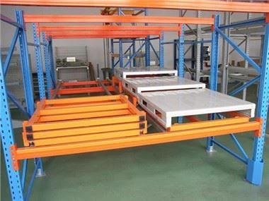 Pouse-tounen Palèt Racking System